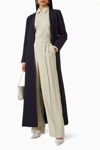 Almaha Long Jacket in Acetate