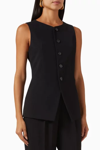 Manel Vest in Acetate