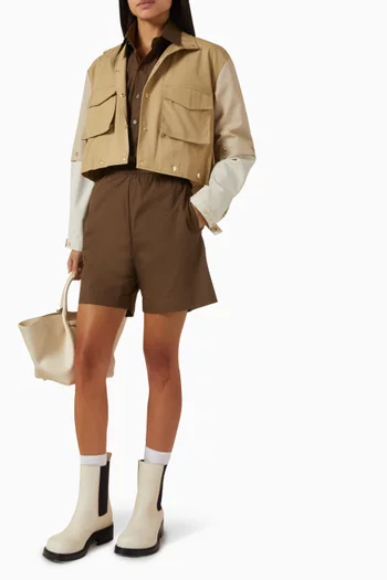 Jennifer Shorts in Cotton Blend