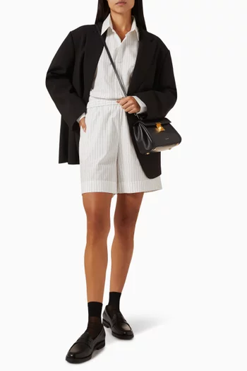 Maya Striped Shirt in Cotton Blend