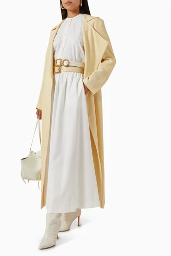 Wadha Maxi Skirt in Cotton Blend