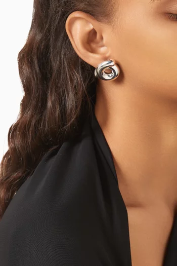 Tarallo Earrings in 925 Sterling Silver