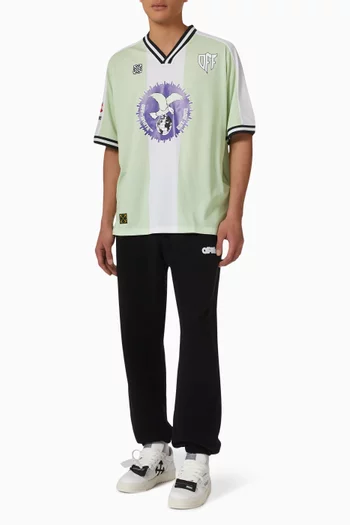 Spray Arrow Cuffed Sweatpants in Cotton