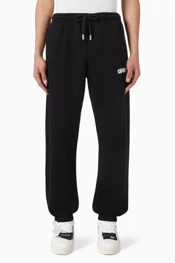 Spray Arrow Cuffed Sweatpants in Cotton