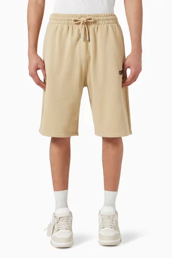 Spray Arrow Sweatshorts in Cotton