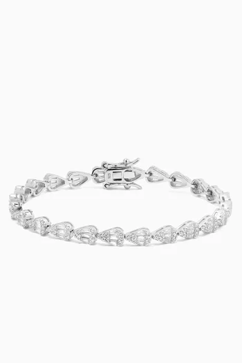 Elegant Model Bracelet in 925 Sterling Silver