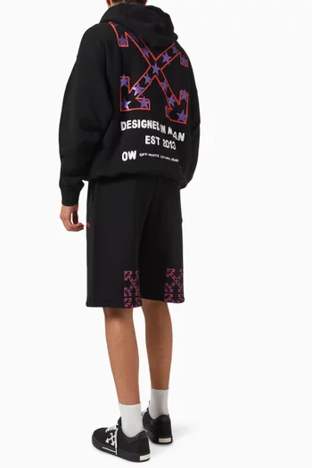 Star Arrow Skate Hoodie in Cotton