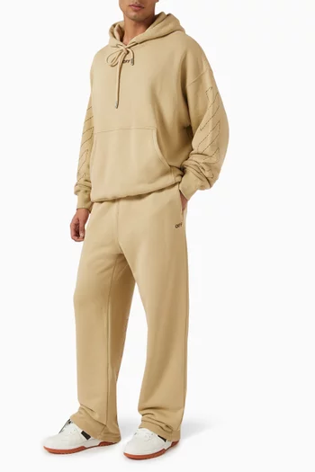 Stitch Arrow Sweatpants in Cotton