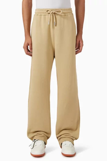 Stitch Arrow Sweatpants in Cotton