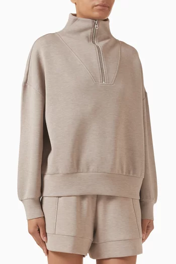 Hawley Half-zip Sweatshirt in DoubleSoft®