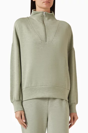 Hawley Half-zip Sweatshirt in DoubleSoft®
