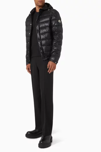 Gliere Puffer Jacket in Patent-nylon