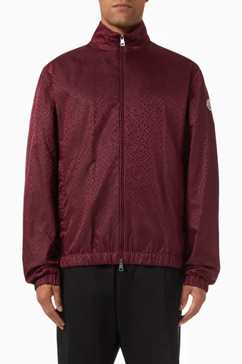 Vanoise Windbreaker Jacket in Nylon Jacquard