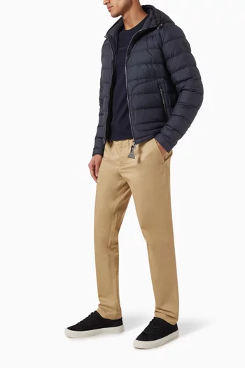 Sestriere Padded Hooded Jacket in Nylon