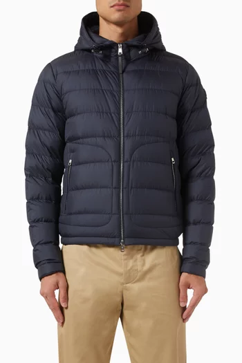 Sestriere Padded Hooded Jacket in Nylon