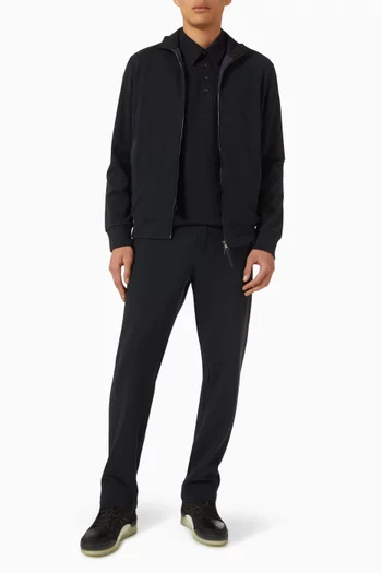 Logo Polo T-shirt in Cotton