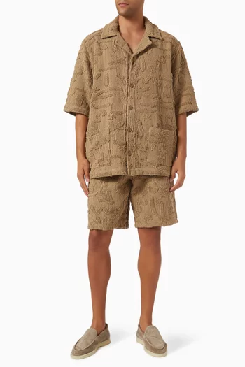 Cleo Varadero Shirt in Cotton Jacquard