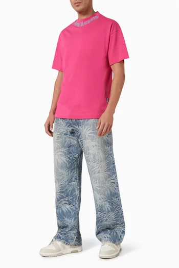 Neck Logo T-shirt in Cotton