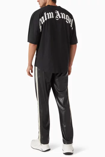 Curved Logo T-shirt in Cotton