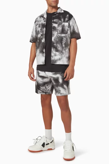 Blueprint Palms Shirt in Cotton