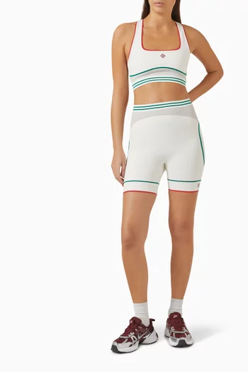 Seamless Sports Bra in Nylon Blend