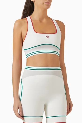 Seamless Sports Bra in Nylon Blend