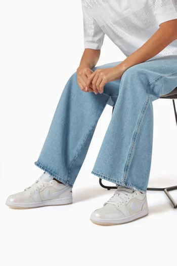 Air Jordan 1 'LNY' Low-top Sneakers in Leather