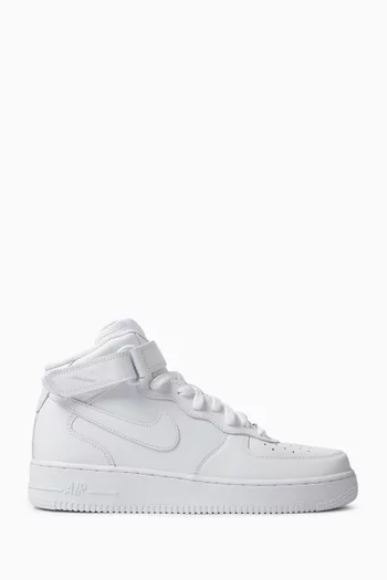 Air Force 1 Mid '07 Sneakers in Leather