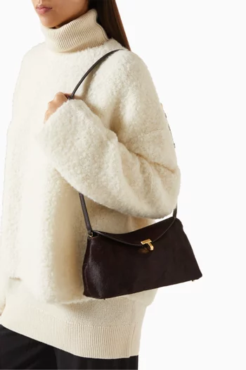 كلاتش بقفل على شكل حرف T شعر مهر