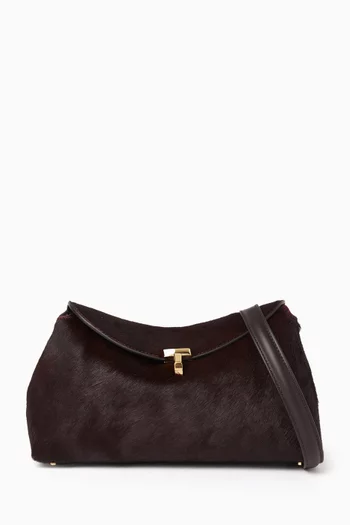 كلاتش بقفل على شكل حرف T شعر مهر