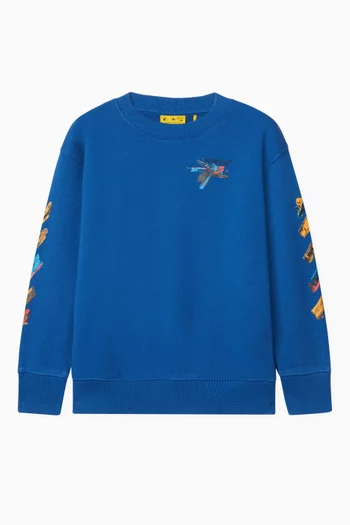 Arrow Sweatshirt in Cotton