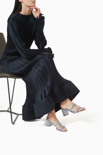 Chandelier 60 Sandals in Satin