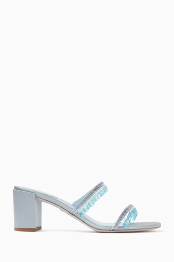 Chandelier 60 Sandals in Satin