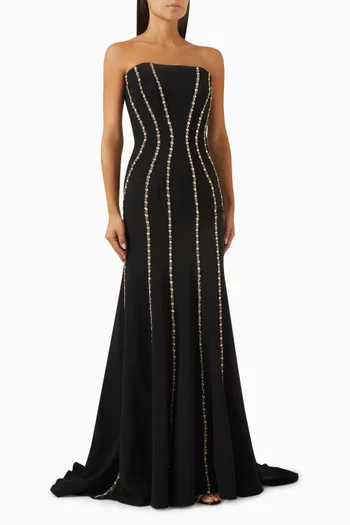 Dash Gown in Crepe