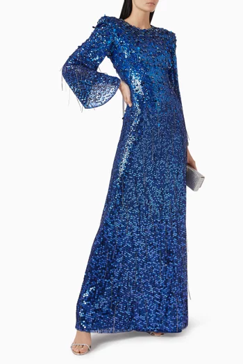 Phara Bead-embellished Gown