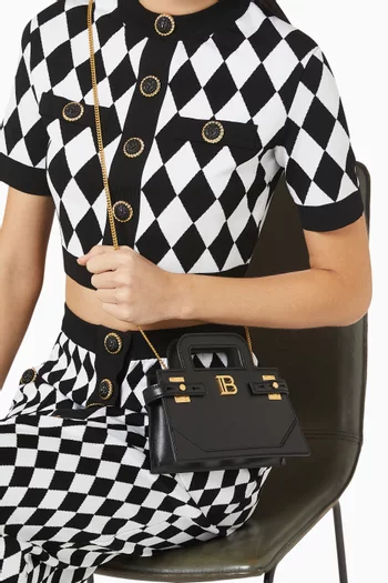 B-Buzz Small Top-handle Bag in Leather