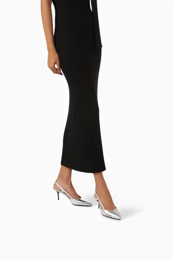 Logo 65 Slingback Pumps