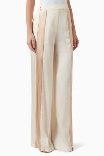 Crystal-embellished Pants