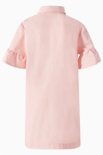 Teddy Bear Polo Dress in Cotton
