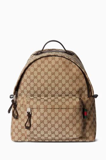 Medium Backpack in GG Canvas