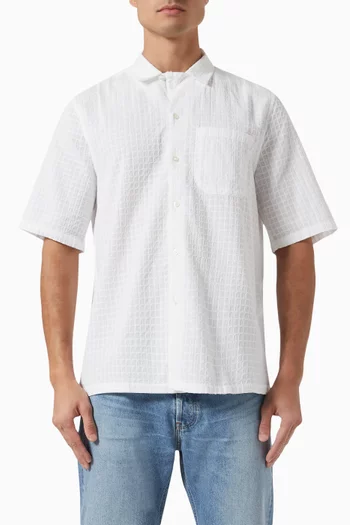 Eren T-shirt in Textured Cotton