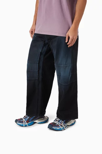 3XL Sneakers in Mesh & PU