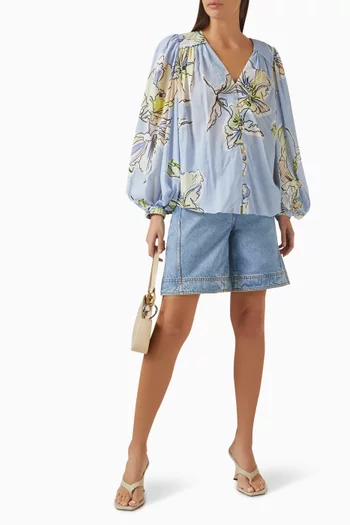 Romantica Blouse in Cotton