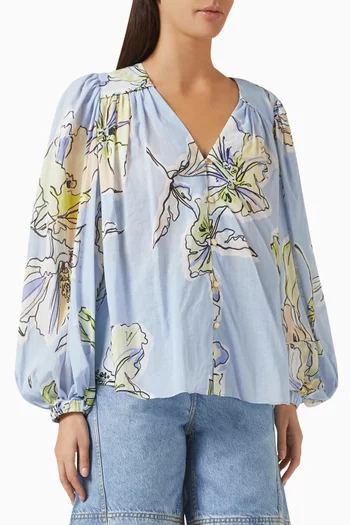 Romantica Blouse in Cotton