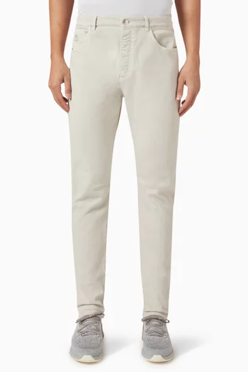 بنطال بتصميم مصبوغ دينم