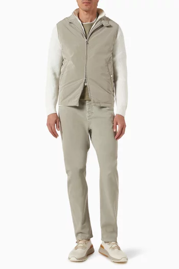 بنطال جينز بتصميم مصبوغ دينم