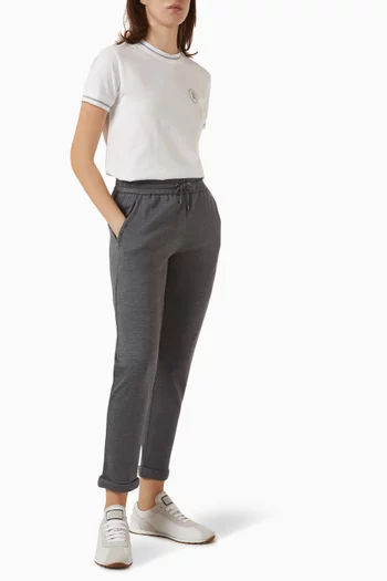 Short-sleeved T-shirt in Cotton Jersey