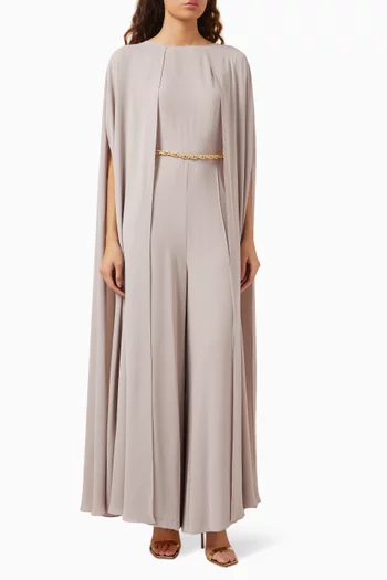 Gold Braid Belt Jumpsui