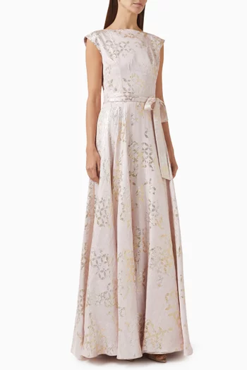 Belted Maxi Dress