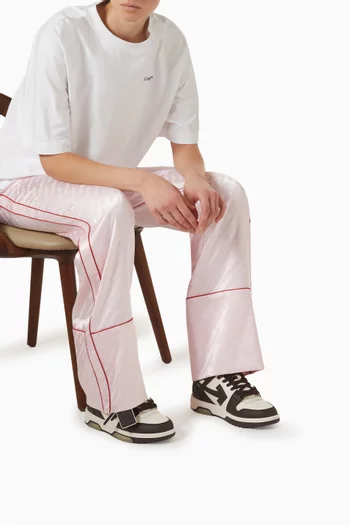 سنيكرز اوت اوف اوفيس أسفل الكاحل جلد